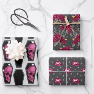 Bootiful Gothic Geschenkpapier Set