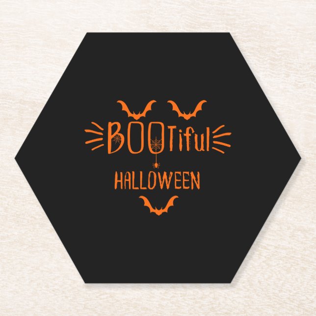 BOOTIFUL HALLOWEEN UNTERSETZER (Vorderseite)