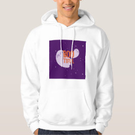 Bootischer Halloween Niedlich Ghost Boo Lila Hoodie