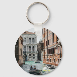 Bootkanal Venedig Schlüsselanhänger