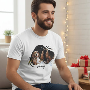 Bootleg-Hund-Foto im Retro-Stil der 90er Jahre Des T-Shirt