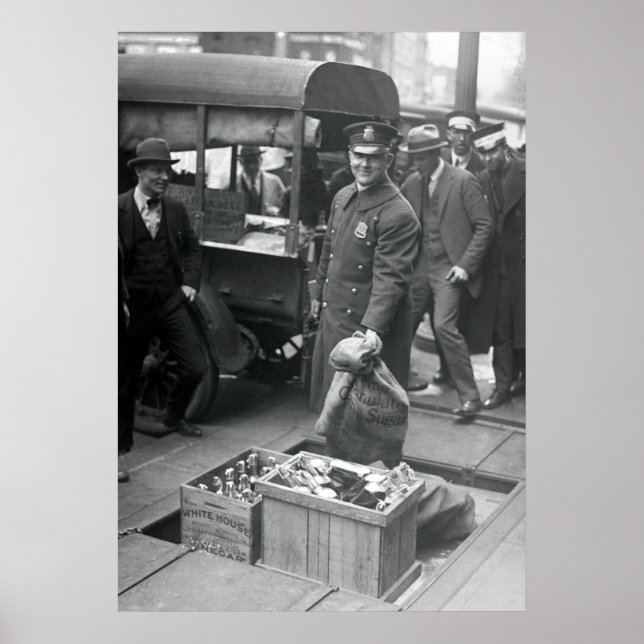 BOOTLEG-LIQUOR-RAID 1923 POSTER (Vorne)