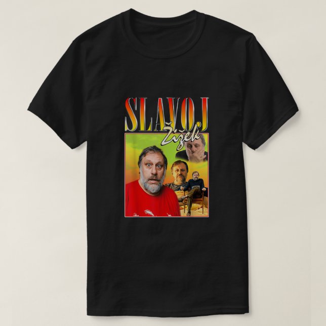 Bootleg Rap Homage Leftist Philosoph T-Shirt (Design vorne)