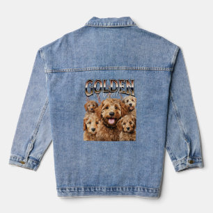 Bootleg Style Rap Tee Goldendoodle Chien Design Lo