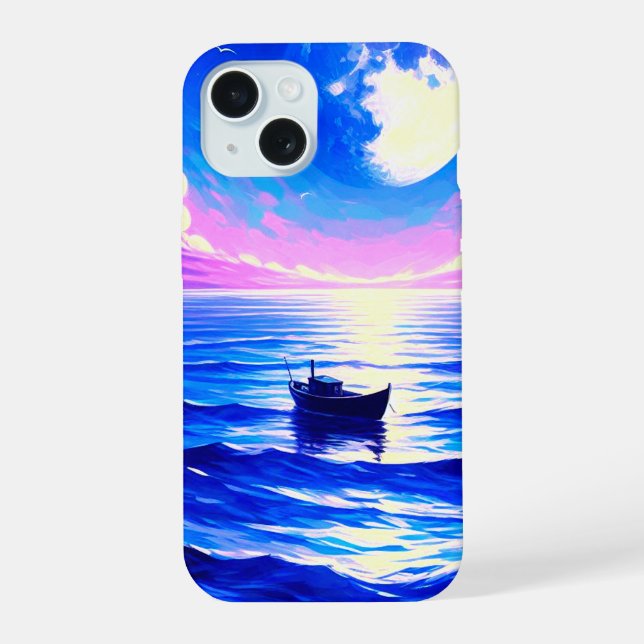 Bootphongehäuse iPhone 16 Hülle (Rückseite)