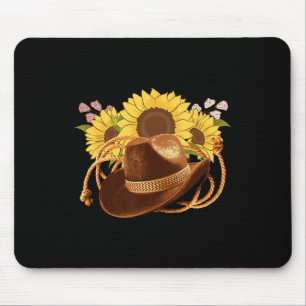 Boots Hat Horscute Ss Niedlich Ss Western Cowboy R Mousepad