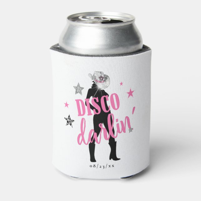 Boots 'n Bling Bachelorette Disco Darlin' ID925 Dosenkühler (Kanne Rückseite)