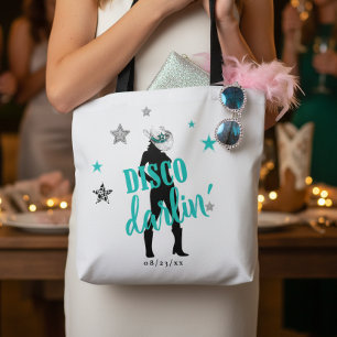 Boots 'n Bling Disco Darlin' Teal ID925  Tasche