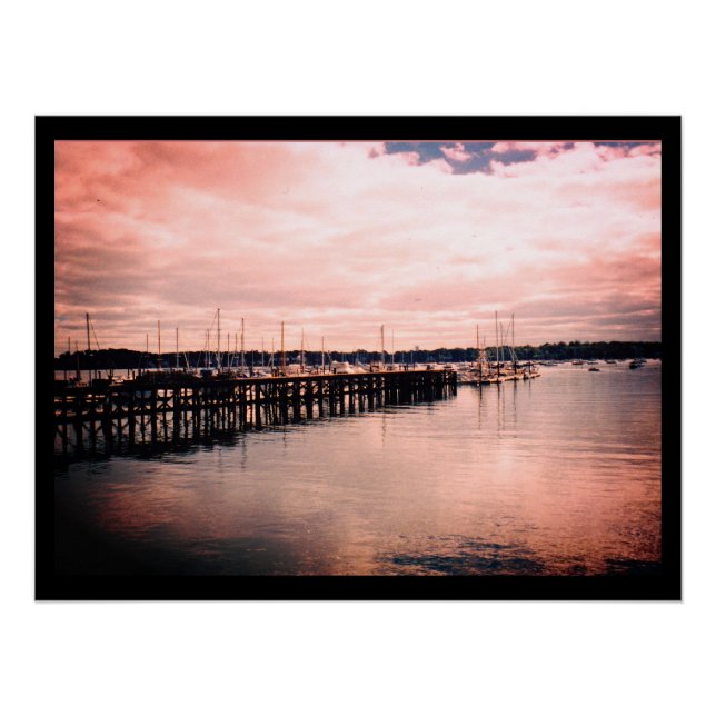 Bootsanleger Poster (Vorderseite)