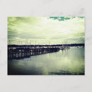 Bootsanleger Postkarte