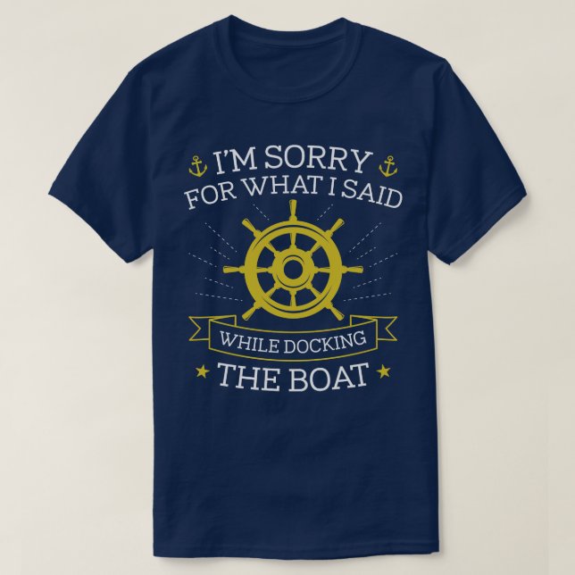 Bootsanleger T-Shirt (Design vorne)