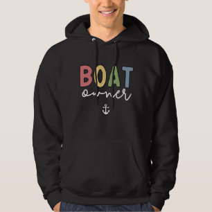 Bootsbesitzer gründete neue Geschenke für Bootsbes Hoodie