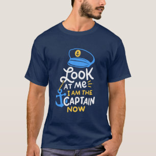 Bootsfahren - Ich bin jetzt der Kapitän Bootsfahre T-Shirt