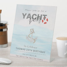 Bootsfahrt Geburtstagsparty