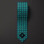 Bootsfahrt Nautical Anchor Krawatte<br><div class="desc">Aquamarine und schwarze Ankerkulisse in leuchtenden Farben für Segelfreunde und Bootfahrer. Kann mit einem Monogramm personalisiert werden. Stellen Sie sicher, dass Sie die passenden Socken mit dem gleichen Design ausprobieren, um ein tolles Kombinationsgeschenk für Vatertag, Geburtstag oder anderen besondere Anlass zu schaffen.</div>