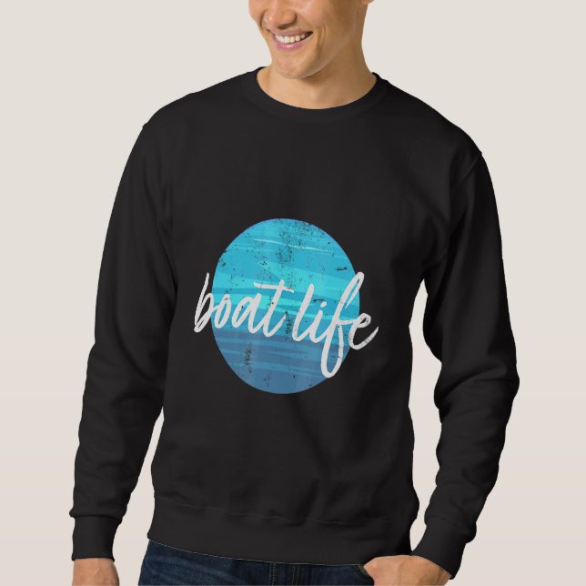 Bootsfahrt Sweatshirt (Vorderseite)