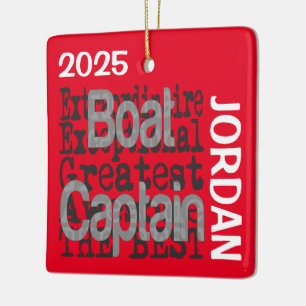 Bootsführer Extraordinaire CUSTOM Keramikornament