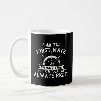 Bootsführer Kapitän Sailor First Mate Shipmaster Kaffeetasse