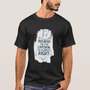 Bootsführer leben besser auf einem Boot T-Shirt