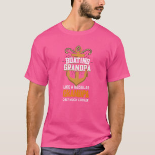 Bootsführer Mens Oper Motorboot T-Shirt