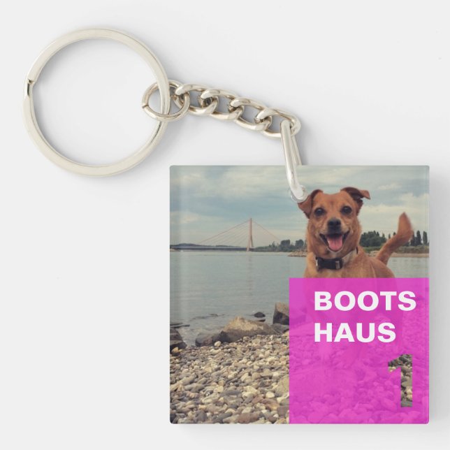 Bootshaus Schlüsselger Schlüsselanhänger (Vorderseite)