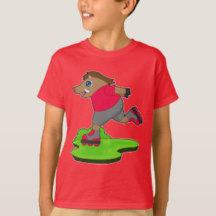 Bootsinline Skaten Inline Skate Sports T-Shirt