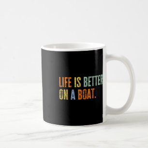 Bootsleben auf einem Boot Lustiger Segler Ich lieb Kaffeetasse