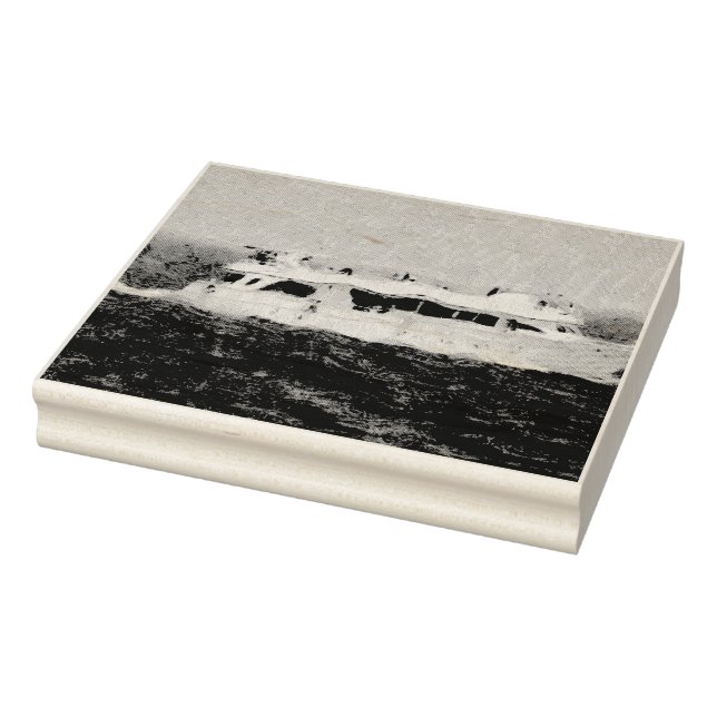 Bootsmalerei Gummistempel (Stempel)