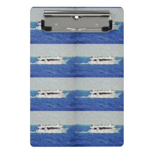 Bootsmalerei Mini Klemmbrett