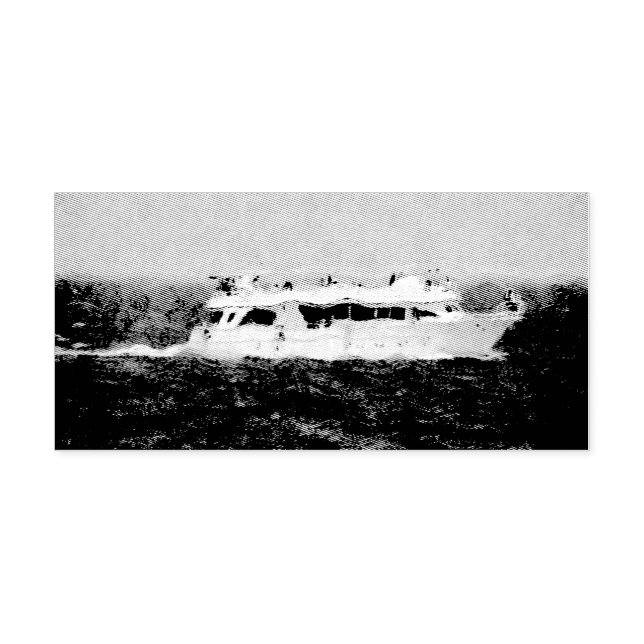 Bootsmalerei Permastempel (Design)