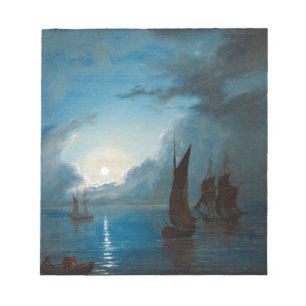 Bootsnatur Marcus Larson hav-i-mansken-1848.water Notizblock