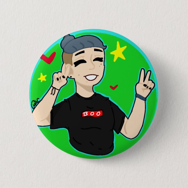 Bootsohle Button (Vorderseite)