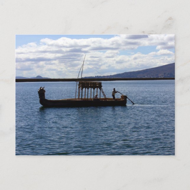 Bootstiticaca Postkarte (Vorderseite)