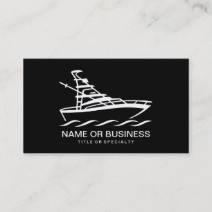 Bootsymbol Visitenkarte