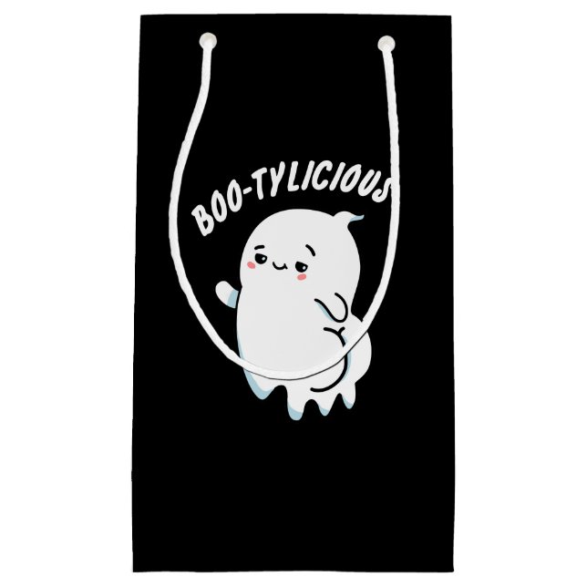 Bootylicious Funny Ghost Pun Kleine Geschenktüte (Vorderseite)