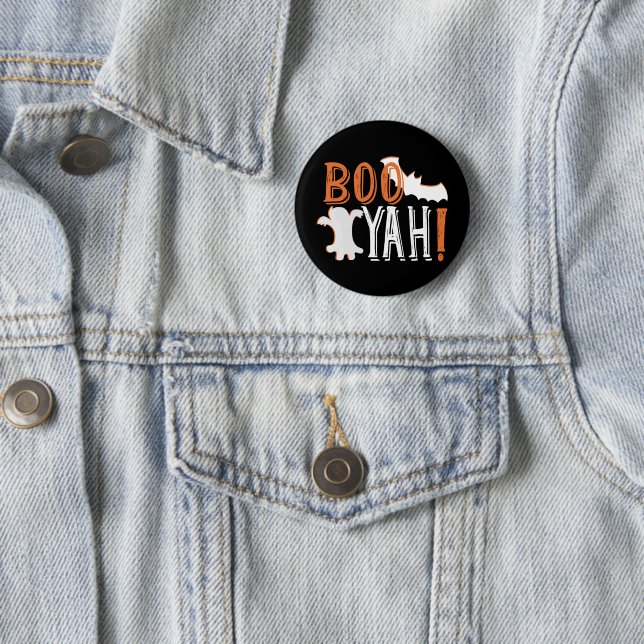 Booyah niedliche Halloween Button (Beispiel)