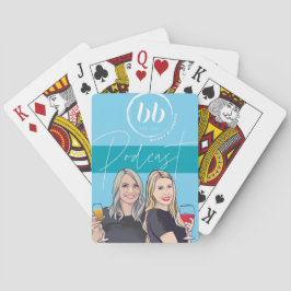 Boozy Blonde Spielkarten