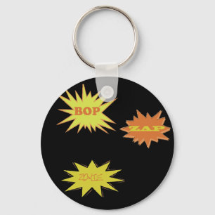 BOP ZAP ZOWIE RETRO SCHLÜSSELANHÄNGER