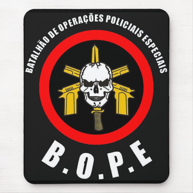 BOPE Tropa De Elite Brazilian Mousepad (Vorne)