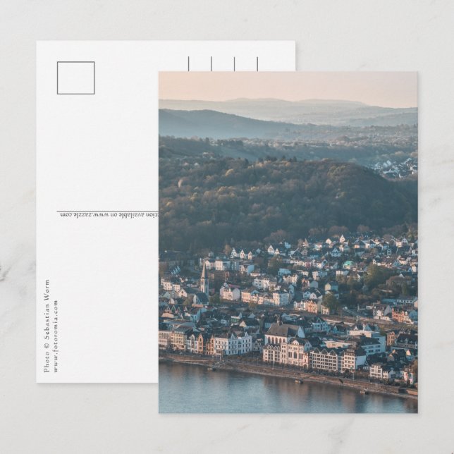 Boppard Deutschland Postkarte (Vorne/Hinten)