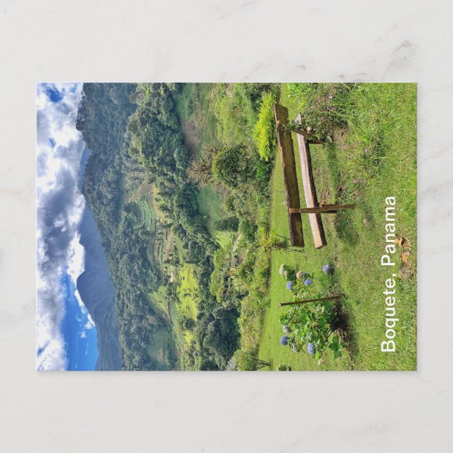 Boquete, Panama Postkarte (Vorderseite)
