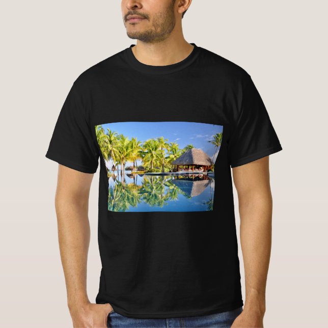Bora Bora Beach Bar T-Shirt (Vorderseite)
