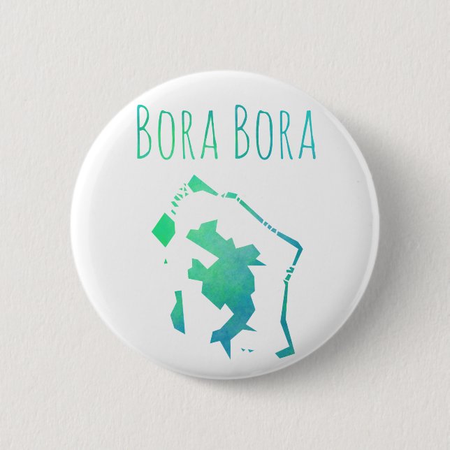 Bora Bora Button (Vorderseite)