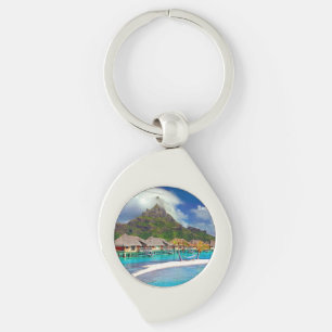 Bora Bora Caribbean Island Schlüsselanhänger