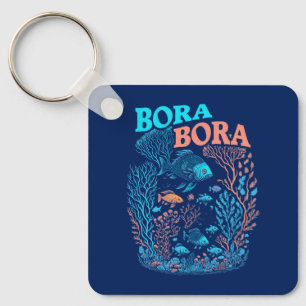 Bora Bora Coral Reef Schlüsselanhänger