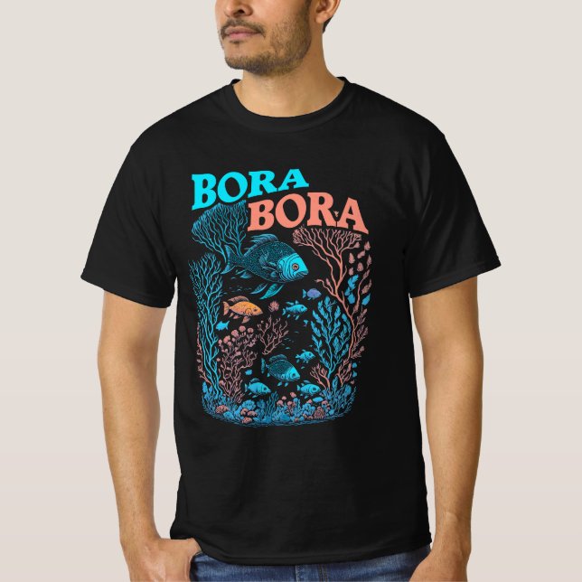 Bora Bora Coral Reef T-Shirt (Vorderseite)
