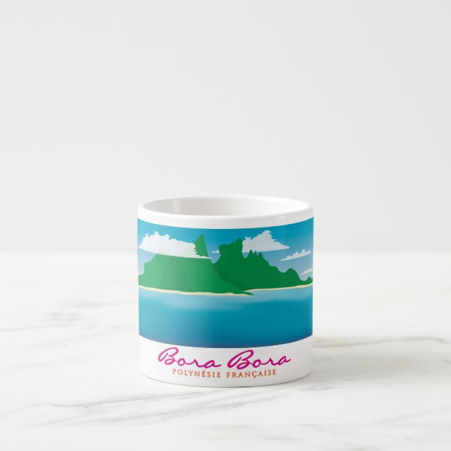 Bora Bora Espressotasse (Vorderseite)