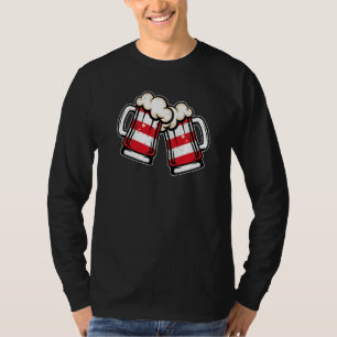 Bora Bora Flag Bierkrug Cooles Tahitisches Bier T-Shirt