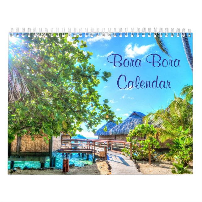 Bora Bora Foto Wall Calendars Kalender (Titelbild)