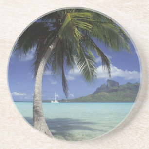 Bora Bora, Französisch-Polynesien Mt. Otemanu gese Untersetzer